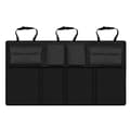 Seat Storage with 8 Pockets - Black