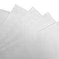 10-delars broderistabilisator för broderimaskin Vit