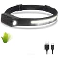 Hodelykt - Zamus - USB Oppladbar - 5 Moduser - IPX5 Vanntett - XPE COB Sensor