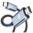 Miniatyrbillede 7 af 7: USB C til HDMI 4K 60Hz Type C (Thunderbolt 3) til HDMI-kabel til Surface, MacBook, iMac, iPad, Dell, HP, Lenovo, Galaxy, Huawei - 2M