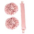 Lockband i Siden, 1-set Pink