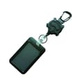 Retractable ID Card Holder with Carabiner