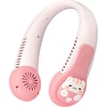 USB Genopladelig Bærbar Halsventilator - Stille, Filtrefri, Indbygget Batteri - Kat
