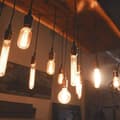 Miniatyrbilde 6 av 7: Vintage E27 lampefatning, Edison retro pendellampe, solid keramisk adapter, 4 stk vintage messingfatning