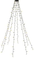 200 LED Tree Overlay Christmas Lights with Ring, 8x 1.5 m