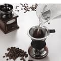 Miniatyrbild 2 av 5: 400 ml Pour Over Coffee Maker with Filter - Clear Glass