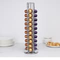 Metal Rotating Storage Rack Coffee Capsule Holder Organization Coffee Pod Stand