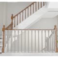 Sikkerhedsnet 300x90 cm - Robust - Justerbart - Hvidt