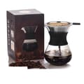 Miniatyrbild 4 av 5: 400 ml Pour Over Coffee Maker with Filter - Clear Glass