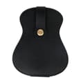 Guitar Pick Holder - Large Capacity PU Leather Pick Case Black Black