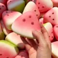 1-5 st Vattenmelon Taba Squishy, Långsam Stigning/Återhämtning, Leksak för Ångestlindring 1PC