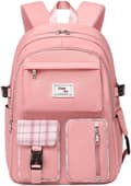 School Bags for Girls - Large Capacity Backpack with Multiple Compartments, Waterproof School Backpack for High School
