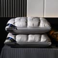 2 pcs Hotel Pillow 48x74cm, sleeping pillow with neck support, high density, hypoallergenic, machine washable