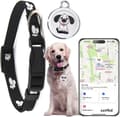 GPS Tracker för Hund & Katt, Vattentät Husdjurstracker utan Månadsavgift, Kompatibel med Android & iOS Hund