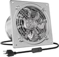Køkkenventilator 4–10 tommer udstødningsventilator vægmonteret ventilationsventilator til garage og kælder