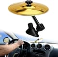 1/2 st Bilcymbal & Biltrumma – Mini Crashcymbal för Luftventil, Perfekt för Musikälskare