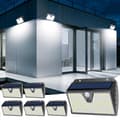 2/4/6-pack Solar Lights Outdoor 103 LED, Motion Sensor 120°, 3 Light Modes, IP65, 1200mAh, Wall Lamp for Garden 6-PACK