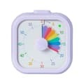 Visuell Timer 60 Minutter, Nedtellingstimer med Regnbuedesign, Stille Timer for Klasserom, Studier, Kontor og Kjøkken Purple