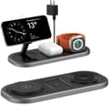 3-i-1 trådløs oplader MagSafe, foldbar ladestation til iPhone, Apple Watch & AirPods Black