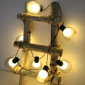 String Lights with 40 LEDs, 10M Waterproof Decorative Lights for Indoor/Outdoor, Warm White Lamp