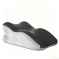 Wedge pillow ergonomic 60x45x37 cm, supportive pillow with wedge shape for multiple resting positions in bed Black