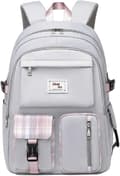 School Bags for Girls - Large Capacity Backpack with Multiple Compartments, Waterproof School Backpack for High School