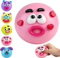 Smushers Squishy - Kuriositeter Smushers Hundansikte Byt Squishy för Vuxna Ångestlindring Pink