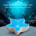 LED Projektorlampa Ocean – 7 Färger Vattenvåg, USB Nattlampa för Sovrum & Vardagsrum