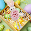 Miniatyrbild 9 av 9: Easter Bunny Figurines 1/4-Pack – Easter Decoration Rabbit, Easter Ornament for Table, Shelf & Easter Tree, Spring Decoration Home Pink-1pc