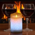 Miniatyrbild 7 av 7: 3-pack Color Changing LED Pillar Candles with Remote Control and Timer, Real Wax and Flickering Dancing Flame for Home