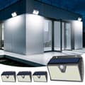 2/4/6-pack Solar Lights Outdoor 103 LED, Motion Sensor 120°, 3 Light Modes, IP65, 1200mAh, Wall Lamp for Garden 4-PACK