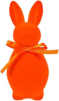 Påskepynt Kaniner til Bord – Vårdekorasjon Midtpunkt til Spisebord, Påskepynt til Hjem og Fest Orange 20x9x8.5cm