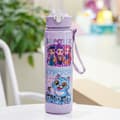 KPop Demon Hunter Vannflaske med Sugerør 700ml Purple