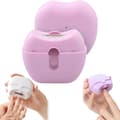 Sähköinen kynsileikkuri LED-valolla – Automaattinen kynsienhoitolaite USB aikuisille Purple