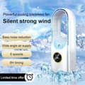 USB Mini Luftkøler Ventilator – 3-i-1 Bordventilator med 6 Hastigheder & Timer til Hjemmet/Kontoret