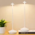 2-pakning Bordlampe / Skrivebordslampe - Trådløs LED-lampe Vit 2 st