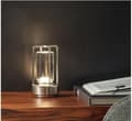 Bærbar LED Bordlampe, Genopladelig & Dæmpbar Skrivebordslampe til Inden-/Udendørs