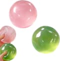 2-pack kokosolja Squishy - Stressboll med kokosolja Pink+Green
