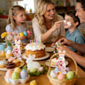 Miniatyrbild 3 av 9: Easter Bunny Figurines 1/4-Pack – Easter Decoration Rabbit, Easter Ornament for Table, Shelf & Easter Tree, Spring Decoration Home Green-1pc