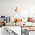 Self-adhesive Wall Panel 50cmx3m - Soundproof, Anti-Collision Wallpaper for Kitchen, Feature Wall and Decoration White 50cmx3mx2mm