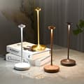 Svamp Bordlampe LED, Touch-lampe Trådløs, USB Genopladelig, Moderne Design til Hjem & Udendørs