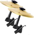 2-pak Bilcymbaler – Clip-On Mini Trommecymbal til Bil, Musiktilbehør til Trommeslagere