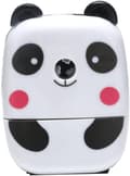 Pandaformad manuell pennvässare, kontorsmaterial, söt roterande