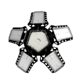Miniatyrbilde 5 av 5: Foldbar lysestake LED taklampe foldbar blad garasjelampe 8