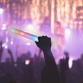 Miniatyrbild 2 av 5: Set med 5 pinnar (05 stycken - Skum)Luminous LED-skum med blinkande