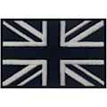 Miniatyrbillede 5 af 5: Taktisk britisk hvid sort Union Jack flag af England Storbri