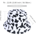 Miniatyrbillede 3 af 5: Pinkfarvede sommerhatte til kvinder - reversible, foldbare strandhatte til rejser