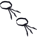 Miniatyrbild 2 av 5: Herrar clips för skjortor och strumpor justerbar längd svart 2-pack