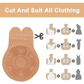 Miniatyrbillede 4 af 4: To par (11,5 cm (L-XL)), usynlig silikone bh, stropløs selvhæftende push-up bh, selvhæftende bh til kvinder, sports-bh til kvinder, genanvendelig bh
