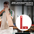 Miniatyrbild 3 av 5: Precision Woodworking Tools Aluminiumlegering Fyrkantig Hål Mätning